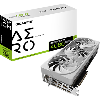 Відеокарта Gigabyte GeForce RTX 4080 Super Aero OC 16GB (GV-N408SAERO OC-16GD) [110700]