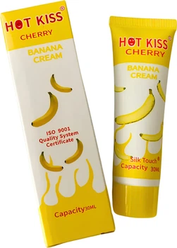 Лубрикант Hot Kiss Cherry Banana Cream на Водній основі 30 мл (ROZ6501053535)