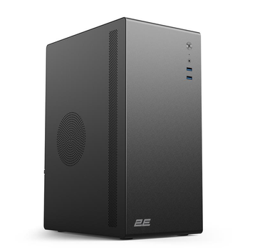 Корпус Mini-Tower з БЖ 400Вт 2E Credo V200B-400 (mATX/mini-ITX, 2xUSB3.0, 1x80мм, VGA 250мм, чорний)