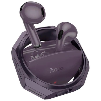 Беспроводные наушники HOCO EW70 Glory true wireless BT headset, BT5.5, 35mAh, 300mAh, 6h, black-purple