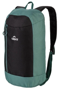 crivit mini backpack Basic Approx. 10 Litre for kids, teens and adults; versatile outing bag and much more., Green/Cream, One Size Sports Spotted in Lidl - Cool