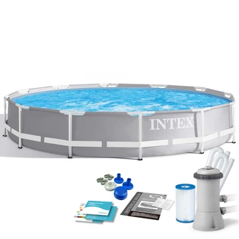 Басейн каркасний 9в1 INTEX 26712GN, 366 x 76 см