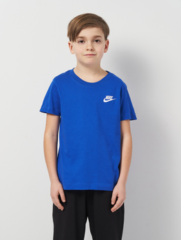 Детская футболка K Nsw Tee Emb Futura Lbr