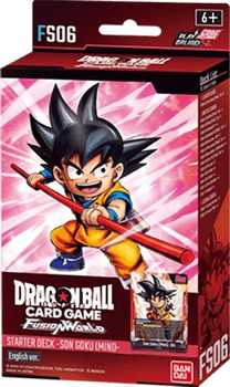 Zestaw kart Bandai Dragon Ball Super TCG: Fusion World Starter Deck Son Goku Mini (810059787445)