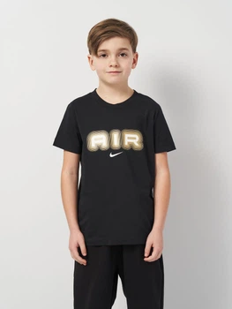 Детская футболка для мальчика Nike B Nsw N Air Tee HQ4188-010 S 128-137 см (197602354317)