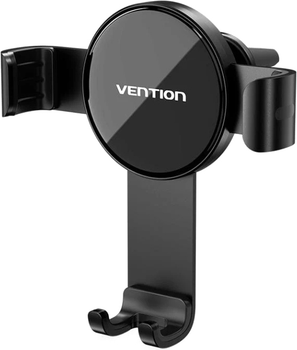 Автодержатель для смартфона Vention With Duckbill Clip 4.7-7.2" Black (KCGB0)