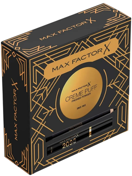 Zestaw Max Factor Prasowany puder do twarzy 14 g + Pogrubiający tusz do rzęs 9 ml + Kredka do oczu 4 g (3616306379220)