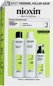 Zestaw do pielęgnacji włosów Nioxin System 2 Szampon 150 ml + Odżywka 150 ml + Serum 40 ml (4064666843926)