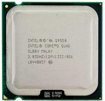 Процесор Intel Core 2 Quad Q9550. 2.83 GHz GHz. 4 - Ядер/4-потокiв. Soket - 775