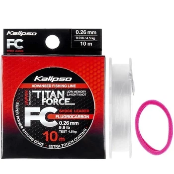 Флюорокарбон Kalipso Titan Force FC Leader 10м 0.26мм 4.5кг