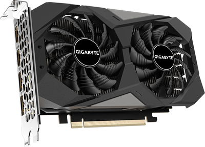 Відеокарта Gigabyte PCI-Ex GeForce RTX 3050 Windforce OC V2 6G 6GB GDDR6 (96bit) (1477/14000) (2 x HDMI, 2 x DisplayPort) (GV-N3050WF2OCV2-6GD)