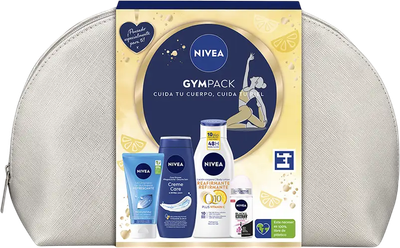 Набір Nivea Лосьйон для тіла 400 мл + Гель для вмивання 150 мл + Гель для душу 250 мл + Дезодорант 50 мл + Косметичка (8412300050753)