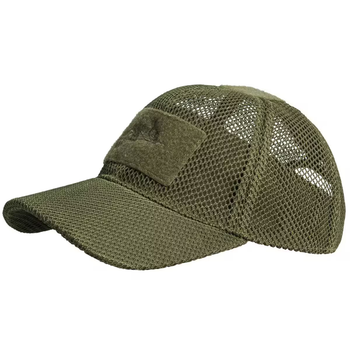 Бейсболка plus velcro Helikon Mesh - Olive Green