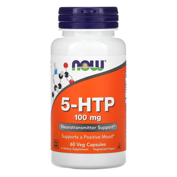 5 Гідрокситриптофан 5-HTP 100мг - 60 вег.капсул 733739001054