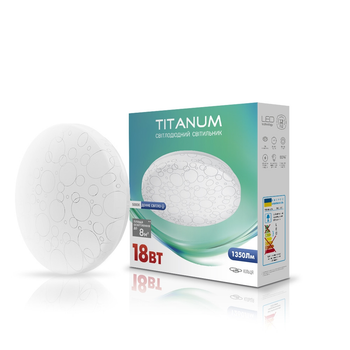 Світильник LED настінно-стельовий TITANUM 18W 5000K 220V (TLCL-185C) Кільця 40шт/ящ