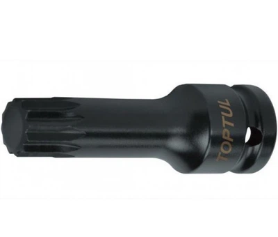 Головка з бітою SPLINE M14 77мм 1/2" ударна KADB1614L Toptul