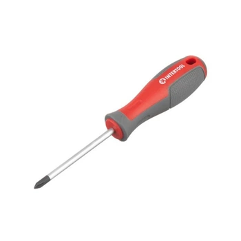 Отвертка крестовая PH1 х 75 мм Intertool CrV