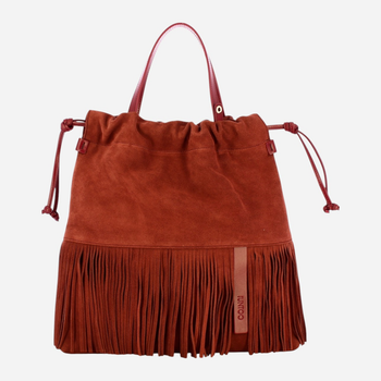 Torba shopper damska skórzana