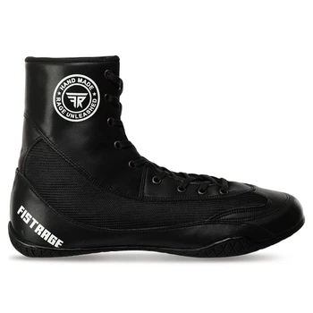 Шкіряні боксерки Fistrage Fight Gear 4727 розмір 41 Black-White