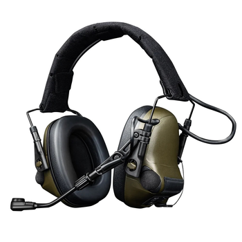 Активні навушники Earmor M33 FG Olive з Bluetooth та мікрофоном + Чебурашки (15345)