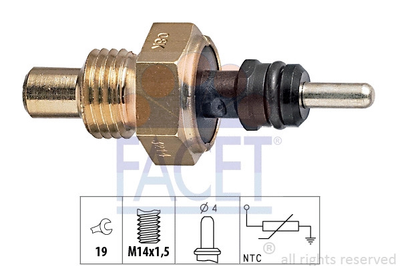 Датчик температуры MERCEDES-BENZ G-CLASS, MERCEDES-BENZ T1, MERCEDES-BENZ E-CLASS, FACET (73214)