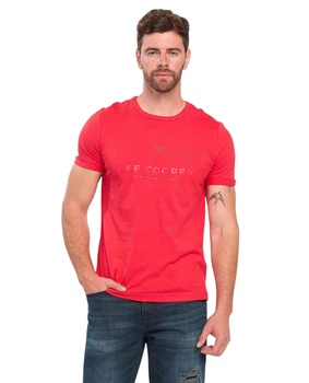 Футболка мужская Lee Cooper 10196483.118 XL красная (5942723049865)
