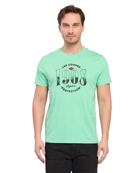 Футболка мужская Lee Cooper 10196438.Z67 XXL зеленая (5942723032508)