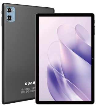 Планшет 10.1" SUAAT S3 6+14/128Gb 8 ядер Android 14 Черный Б/В