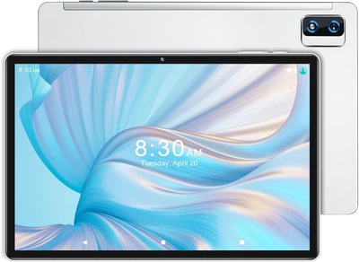 Планшет 10.1" Full HD YESTEL T10 4/64Gb 8 ядер Android 11 8000 mAh Серебристый