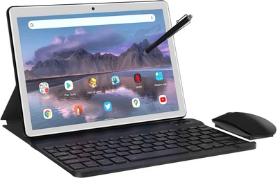 Планшет 10" TOSCIDO X104 4/64GB 4G 2-SIM 8 ядер Android 10 6000mAh White-silver Б/В