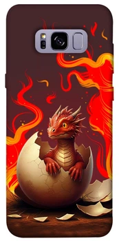 TPU чохол Demsky Fire dragon для Samsung G955 Galaxy S8 Plus