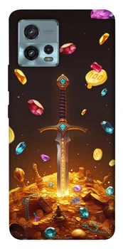 TPU чохол Demsky Gold sword для Motorola Moto G72