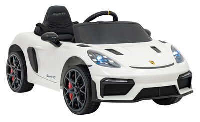 Електромобіль Ramiz Porsche Spyder RS 718 White (5903864946925)