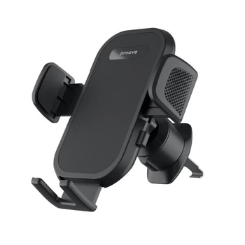 Автомобильный держатель для телефона Proove Longway Silicone Air Outlet Car Mount для крепления в воздуховоде (CHLW00000001) Black
