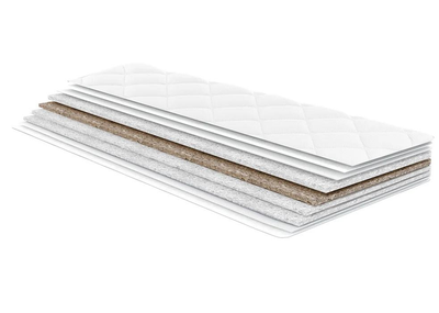 Ортопедичний матрац Sofino Roll Air UP Plus Cocos 145x180x8 2в1 середня жорсткість + помірно-жорсткий (2745541)