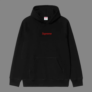 Худи Supreme 0001 черного цвета, размер S