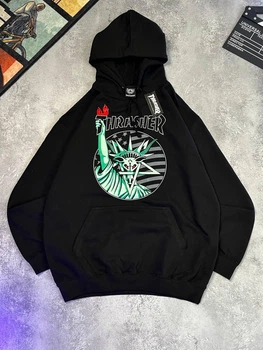 Худі Thrasher 0002 чорного кольору, розмір M