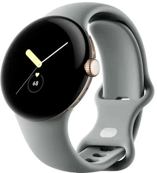 Смарт-часы Google Pixel Watch Champagne Gold case / Hazel Active band (LTE) (GA04116)