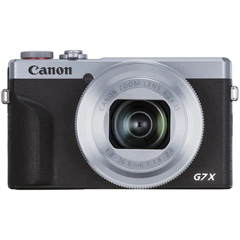 Компактный фотоаппарат Canon PowerShot G7 X Mark III Silver (3638C013)