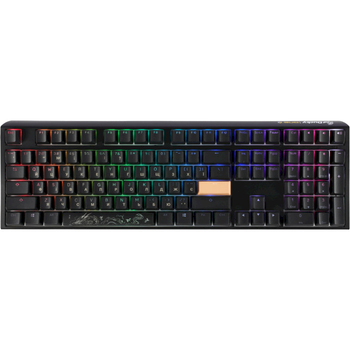 Клавіатура Ducky One 3 Cherry MX Blue RGB UA USB Black (DKON2108ST-CUAPXCLAWSC1)