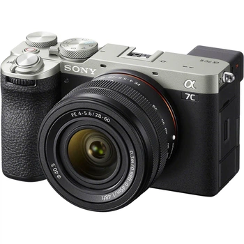 Беззеркальный фотоаппарат Sony Alpha A7C II kit (28-60mm) Silver (ILCE7CM2LS)