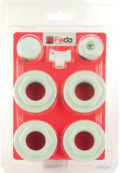 Комплект FADO для підключення радіаторів 3/4", UK02