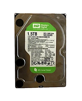Жесткий диск Western Digital Caviar Green 1.5TB 5400rpm 64МB WD15EARS 3.5 SATA II б/у