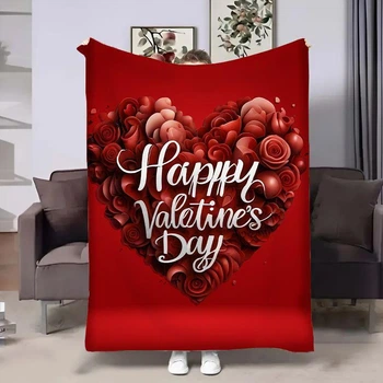 Плед 3D в день влюбленных Happy Valentine's Day 17994 135х160 см 5014364