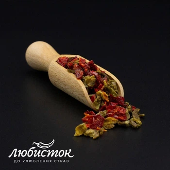 Болгарский перец кусочками 1кг ТМ Любисток