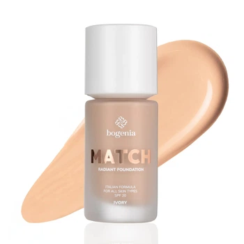 Тональна основа Bogenia Match Foundation BG609 - №001 (Ivory)