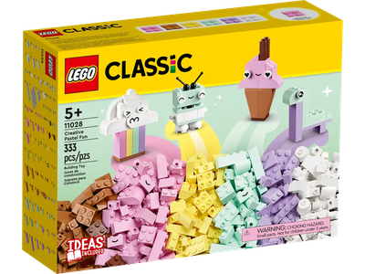 Конструктор LEGO Classic Creative Fun with Pastel Colours 333 елемента (11028)