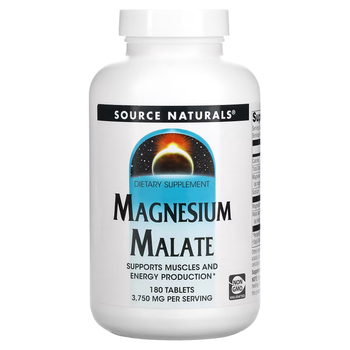 Малат Магнію Magnesium Malate 1250мг - 180 таб 021078002628