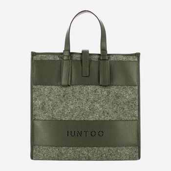 Torba shopper damska skórzana