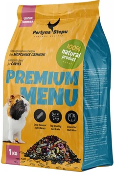 Зерносмесь Perlyna Stepu Premium menu для морских свинок 1 кг (PSU83014)